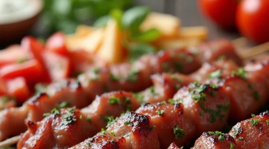 Kebabs savoureux